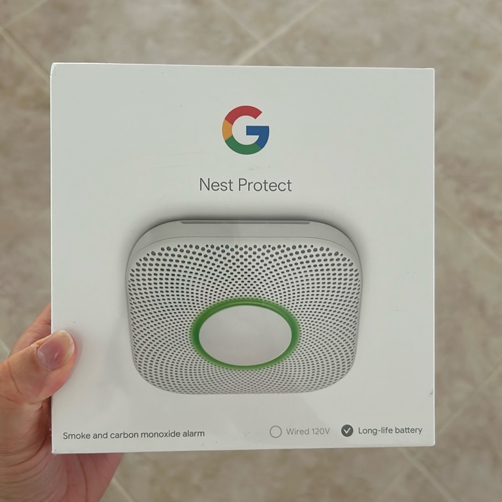 Google Nest Protect carbon monoxide alarm